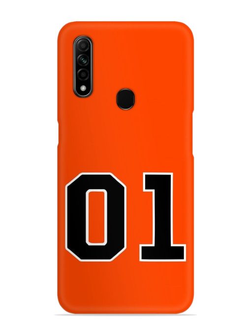 01 Number Snap Case for Oppo A31