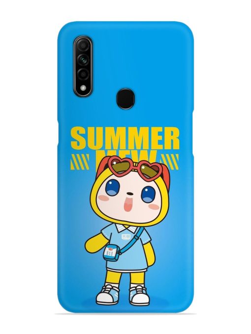 Summer Mew Cartoon Snap Case for Oppo A31 Zapvi