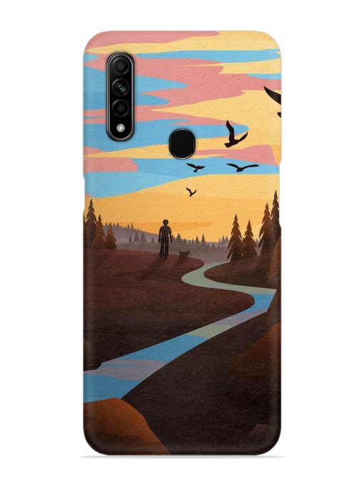 Natural Landscape Art Snap Case for Oppo A31 Zapvi