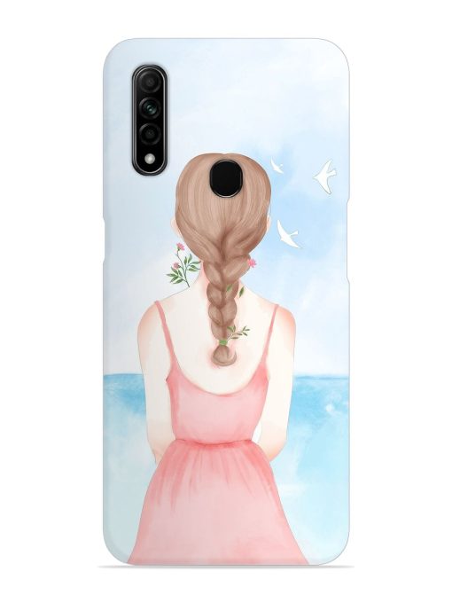 Watercolor Girl Vector Snap Case for Oppo A31