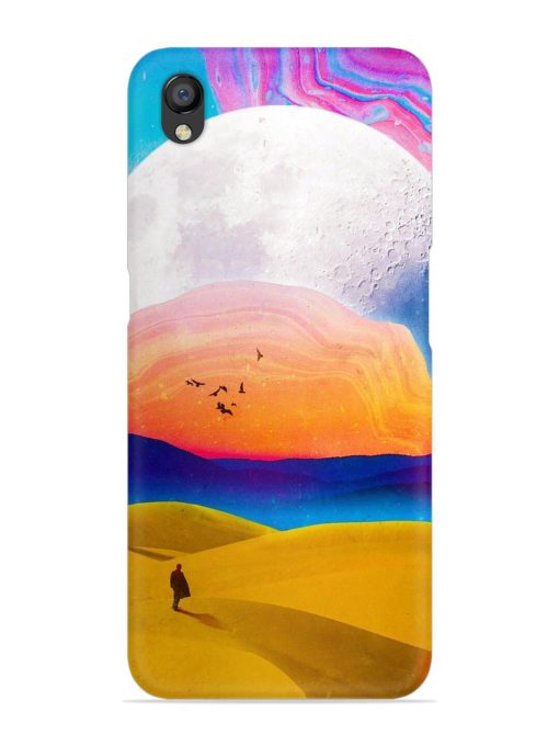 Sandy Desert Snap Case for Oppo A37 Zapvi