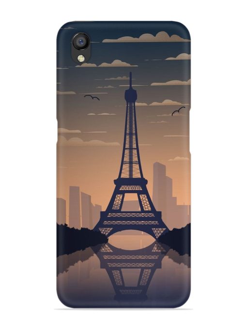 France Paris Eiffel Tower Gradient Snap Case for Oppo A37 Zapvi