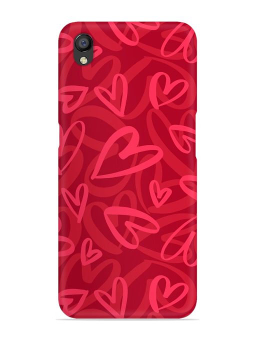 Seamless Romantic Pattern Snap Case for Oppo A37 Zapvi