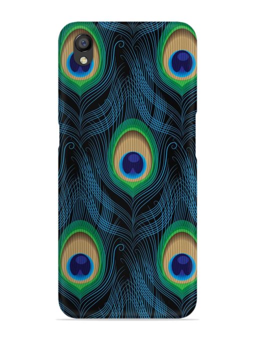 Seamless Pattern Peacock Snap Case for Oppo A37 Zapvi