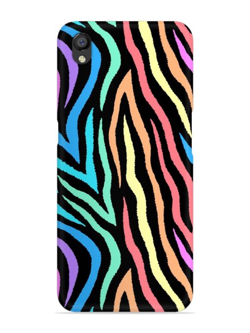 Colorful Abstract Zebra Snap Case for Oppo A37