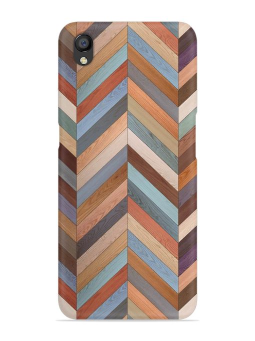 Seamless Wood Parquet Snap Case for Oppo A37 Zapvi