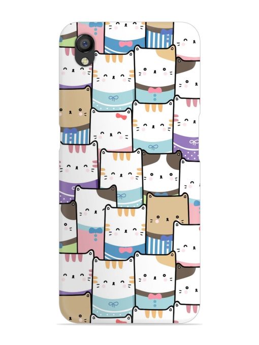 Cute Adorable Cat Snap Case for Oppo A37