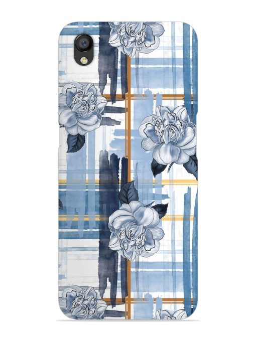 Watercolor Pattern Rose Snap Case for Oppo A37