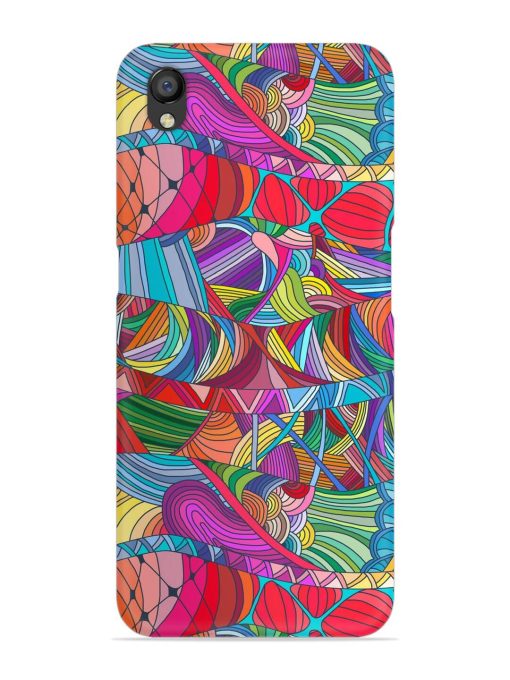 Seamless Patterns Hand Drawn Snap Case for Oppo A37 Zapvi