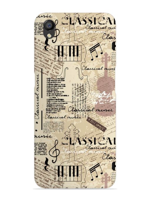 Classical Music Lpattern Snap Case for Oppo A37 Zapvi