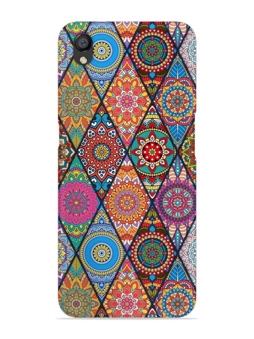 Seamless Tile Pattern Snap Case for Oppo A37 Zapvi