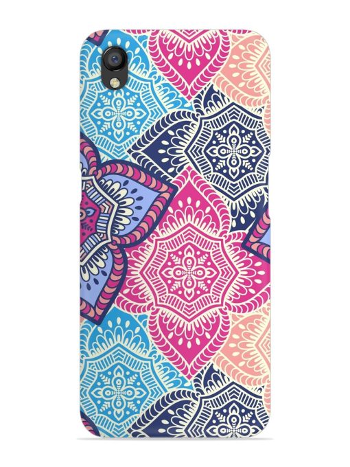 Ethnic Floral Seamless Snap Case for Oppo A37 Zapvi