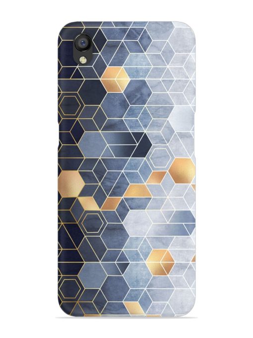 Geometric Abstraction Hexagons Snap Case for Oppo A37 Zapvi