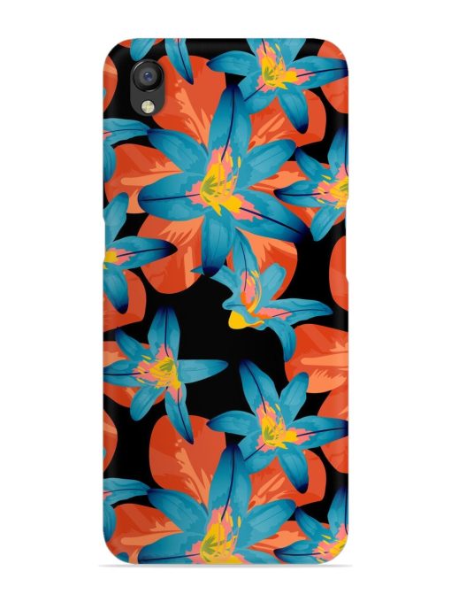 Philippine Flowers Seamless Snap Case for Oppo A37 Zapvi