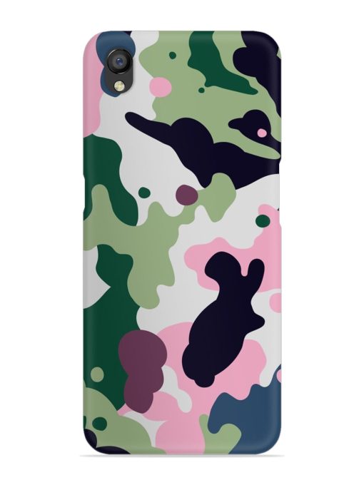 Seamless Funky Camouflage Snap Case for Oppo A37 Zapvi