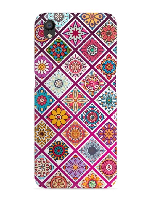 Seamless Tile Pattern Snap Case for Oppo A37