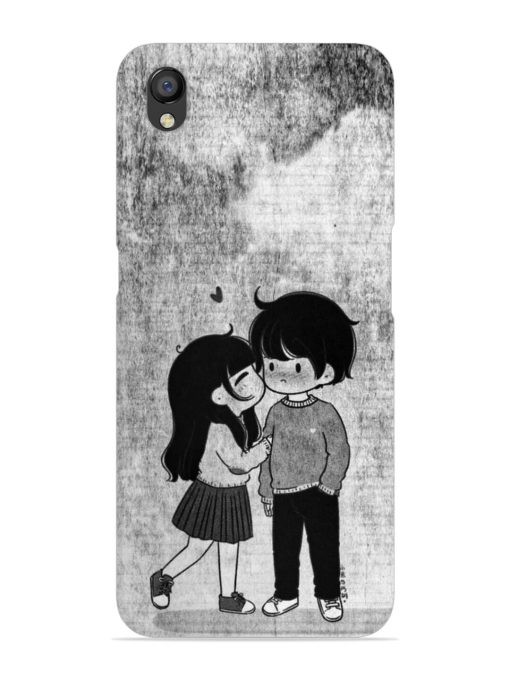 Couple Love Highlights Snap Case for Oppo A37 Zapvi