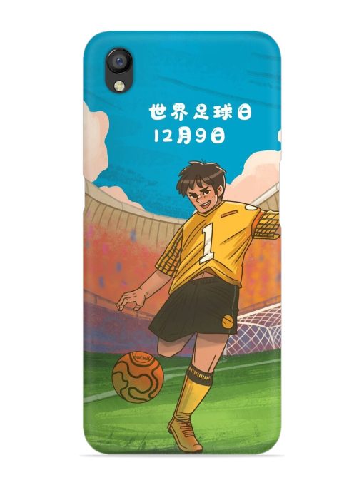 Soccer Kick Snap Case for Oppo A37 Zapvi