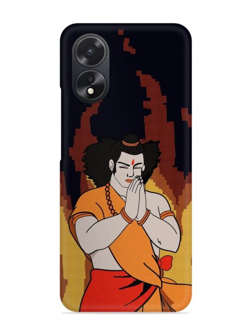 Shree Ram Snap Case for Oppo A38 Zapvi