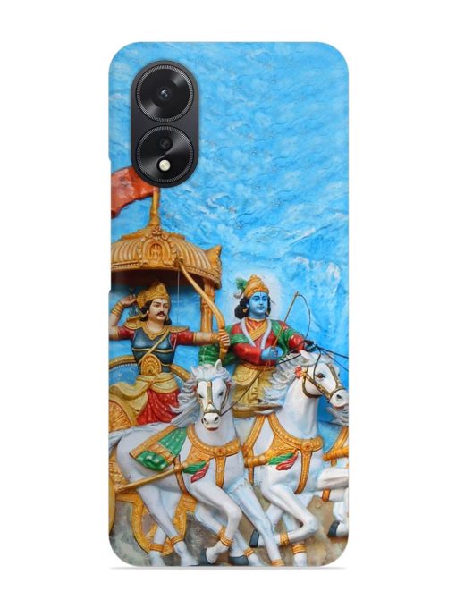 Hyderabad India March 19 Wall Art Snap Case for Oppo A38 Zapvi