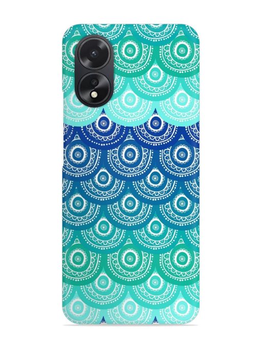 Ethnic Seamless Pattern Snap Case for Oppo A38