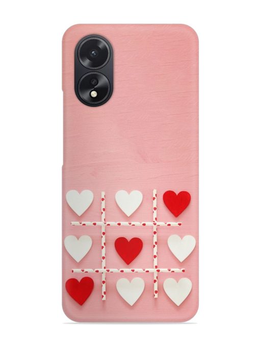 Valentines Day Concept Snap Case for Oppo A38 Zapvi