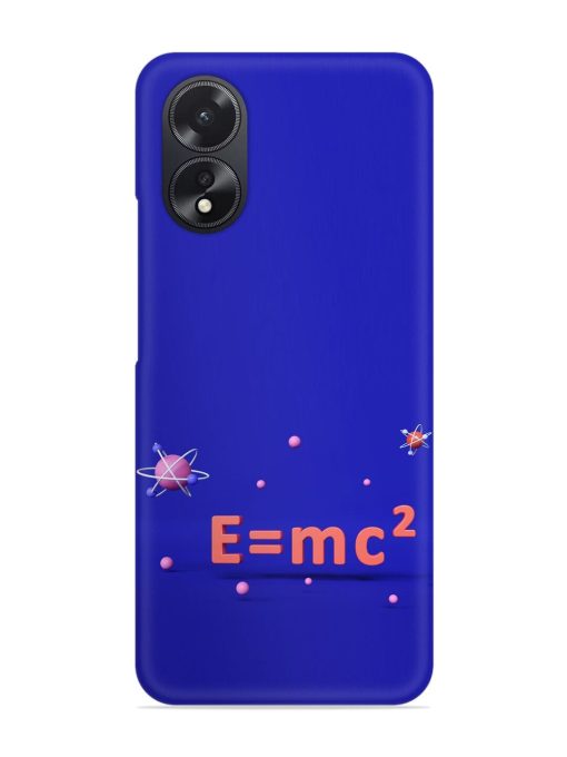 Formula Relativity Equation Snap Case for Oppo A38