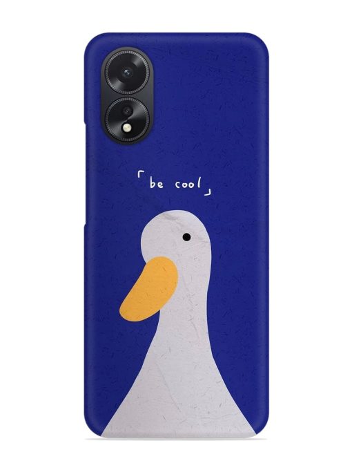 Be Cool Duck Snap Case for Oppo A38 Zapvi