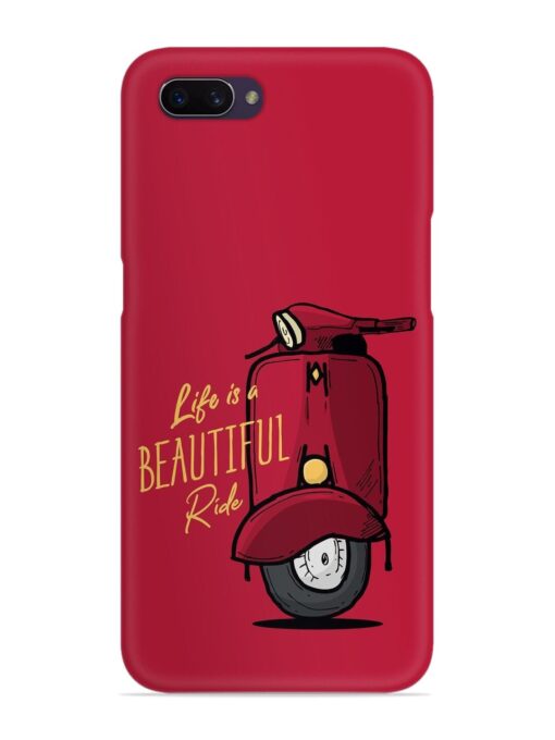 Life Is Beautiful Rides Snap Case for Oppo A3S Zapvi