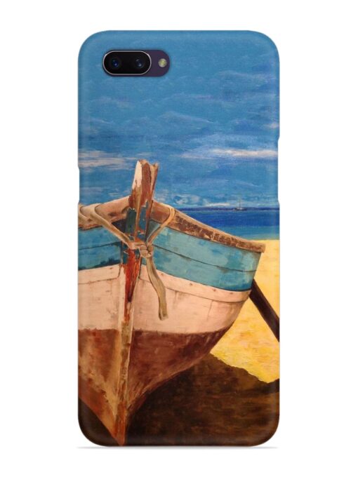 Canvas Painting Snap Case for Oppo A3S Zapvi