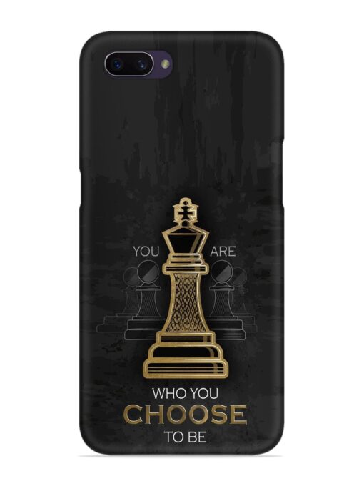 You Are Who Choose To Be Snap Case for Oppo A3S Zapvi