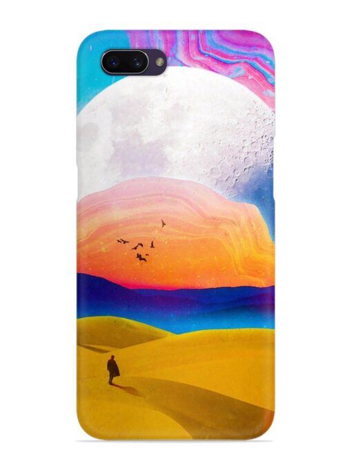 Sandy Desert Snap Case for Oppo A3S Zapvi