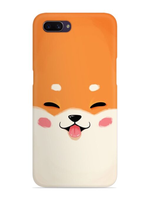 Happy Cat Art Snap Case for Oppo A3S Zapvi