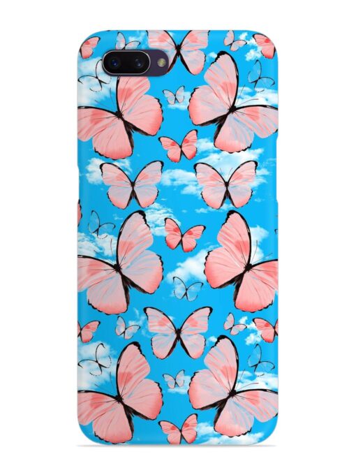 Seamless Pattern Tropical Snap Case for Oppo A3S Zapvi