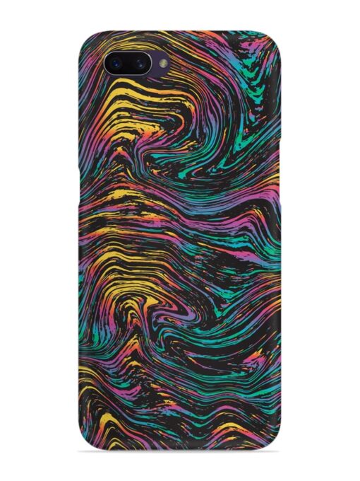 Abstract Liquid Colors Snap Case for Oppo A3S Zapvi