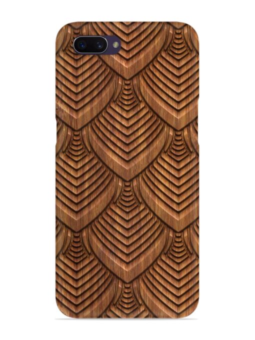 Carved Pattern On Snap Case for Oppo A3S Zapvi