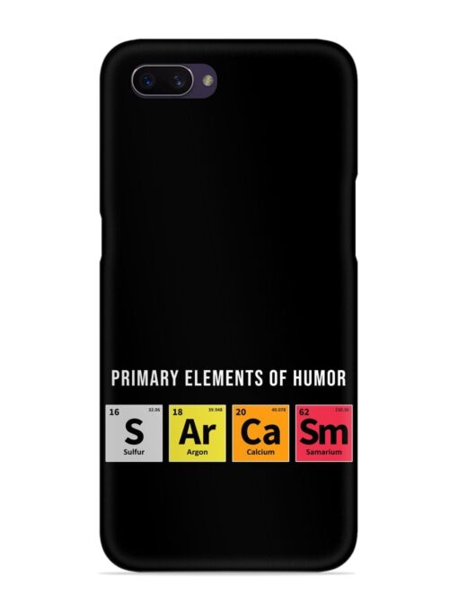 Primary Elements Humor Snap Case for Oppo A3S Zapvi