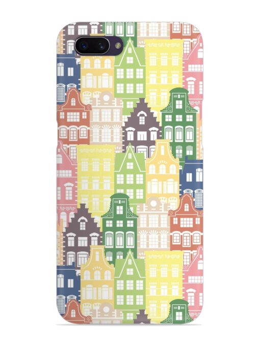 Seamless Shapes Pattern Snap Case for Oppo A3S Zapvi