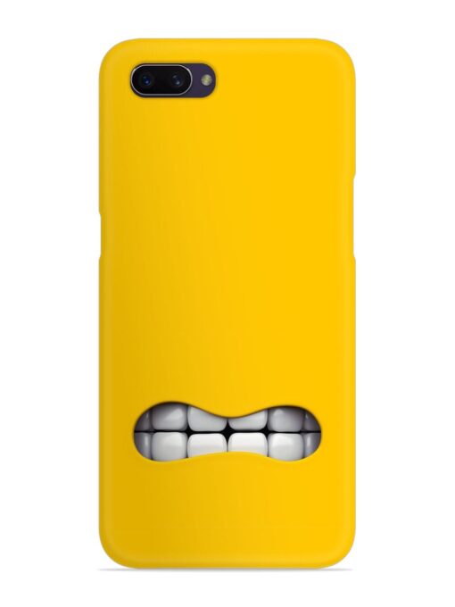 Mouth Character On Snap Case for Oppo A3S Zapvi