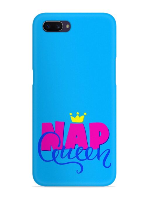 Nap Queen Quote Snap Case for Oppo A3S Zapvi