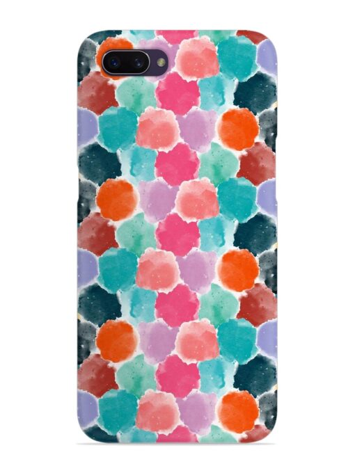 Colorful Seamless Pattern Snap Case for Oppo A3S