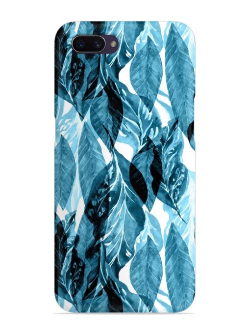 Leaves Pattern Jungle Snap Case for Oppo A3S