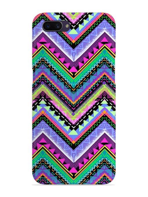 Tribal Aztec Print Snap Case for Oppo A3S Zapvi