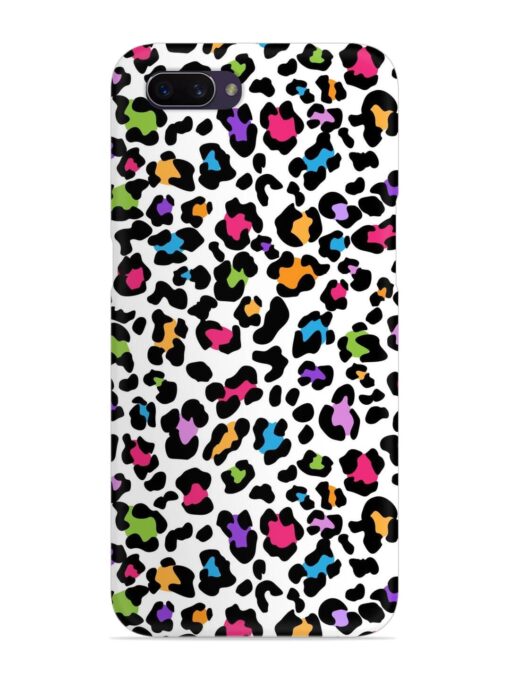 Seamless Leopard Pattern Snap Case for Oppo A3S Zapvi