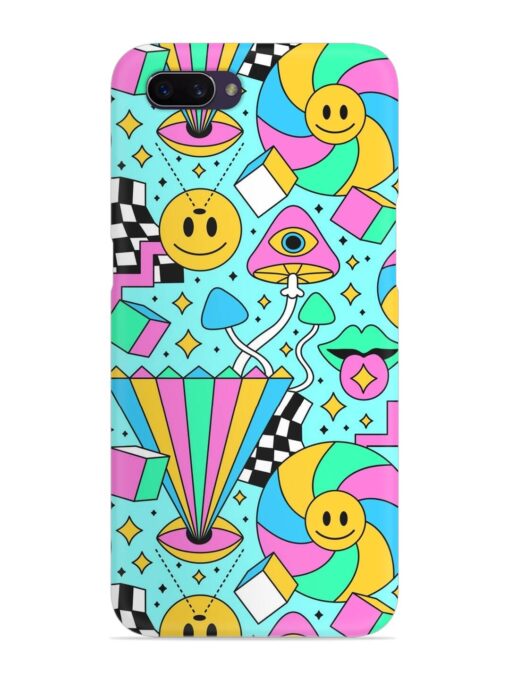 Trippy Rainbow 60S Snap Case for Oppo A3S