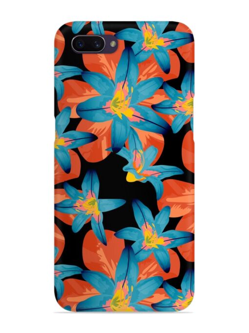 Philippine Flowers Seamless Snap Case for Oppo A3S Zapvi