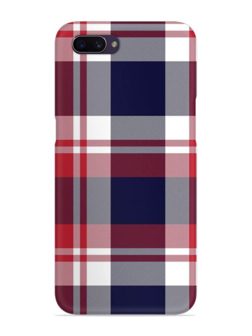 Classic Plaid Tartan Snap Case for Oppo A3S