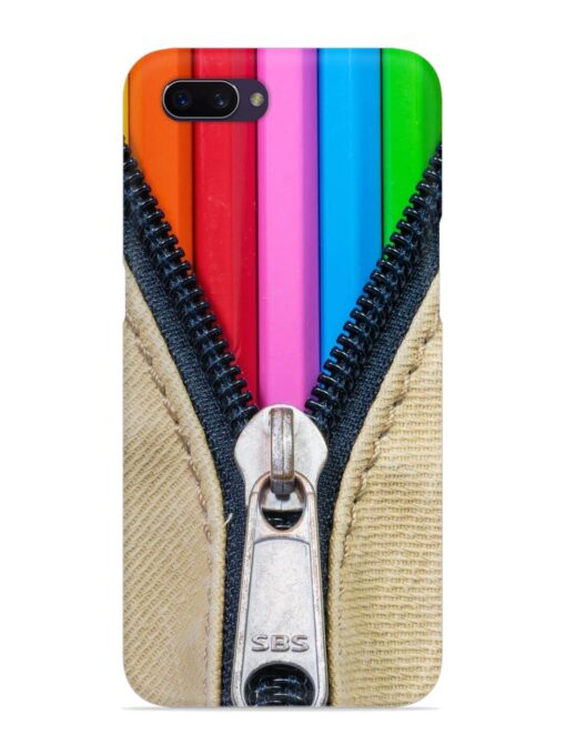 Zip In Color Snap Case for Oppo A3S Zapvi