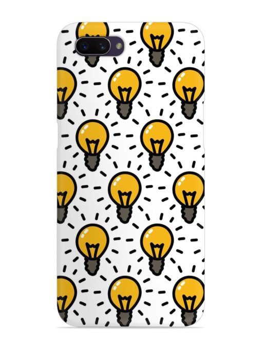 Light Bulb Seamless Snap Case for Oppo A3S Zapvi