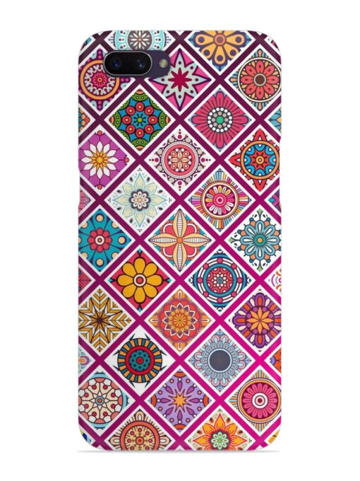 Seamless Tile Pattern Snap Case for Oppo A3S Zapvi